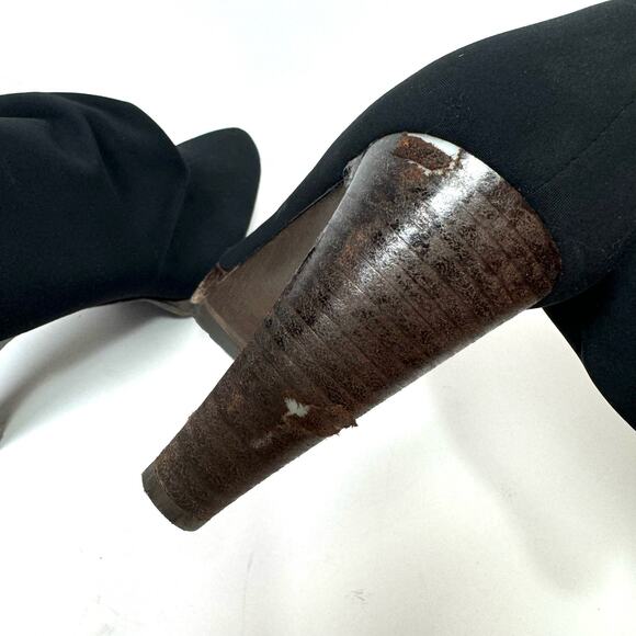 Stuart Weitzman Glove Suede Heel Boot Size 10 - Picture 7 of 7